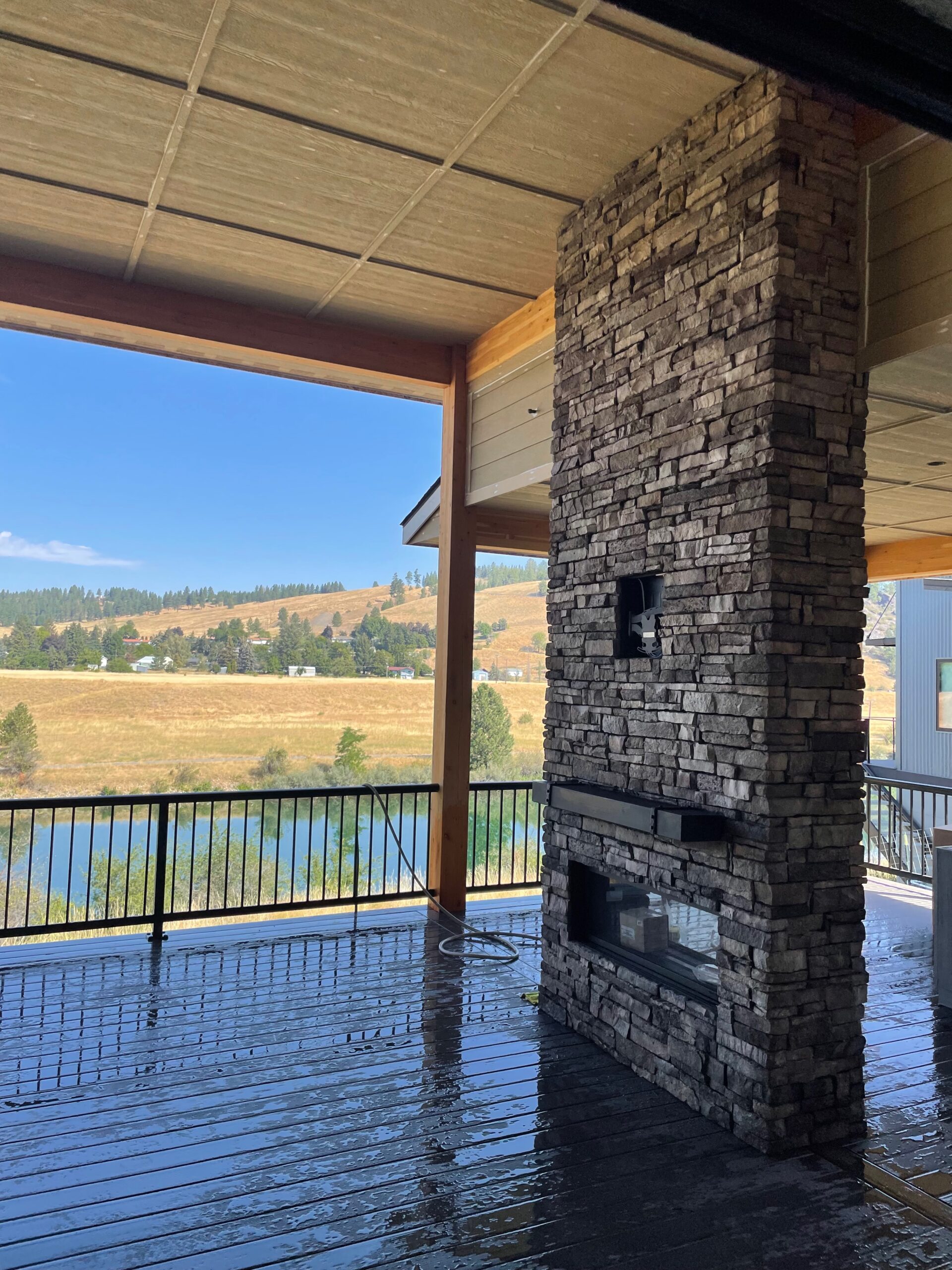 Completed masonry project by Set In Stone Masonry in Spokane, WA