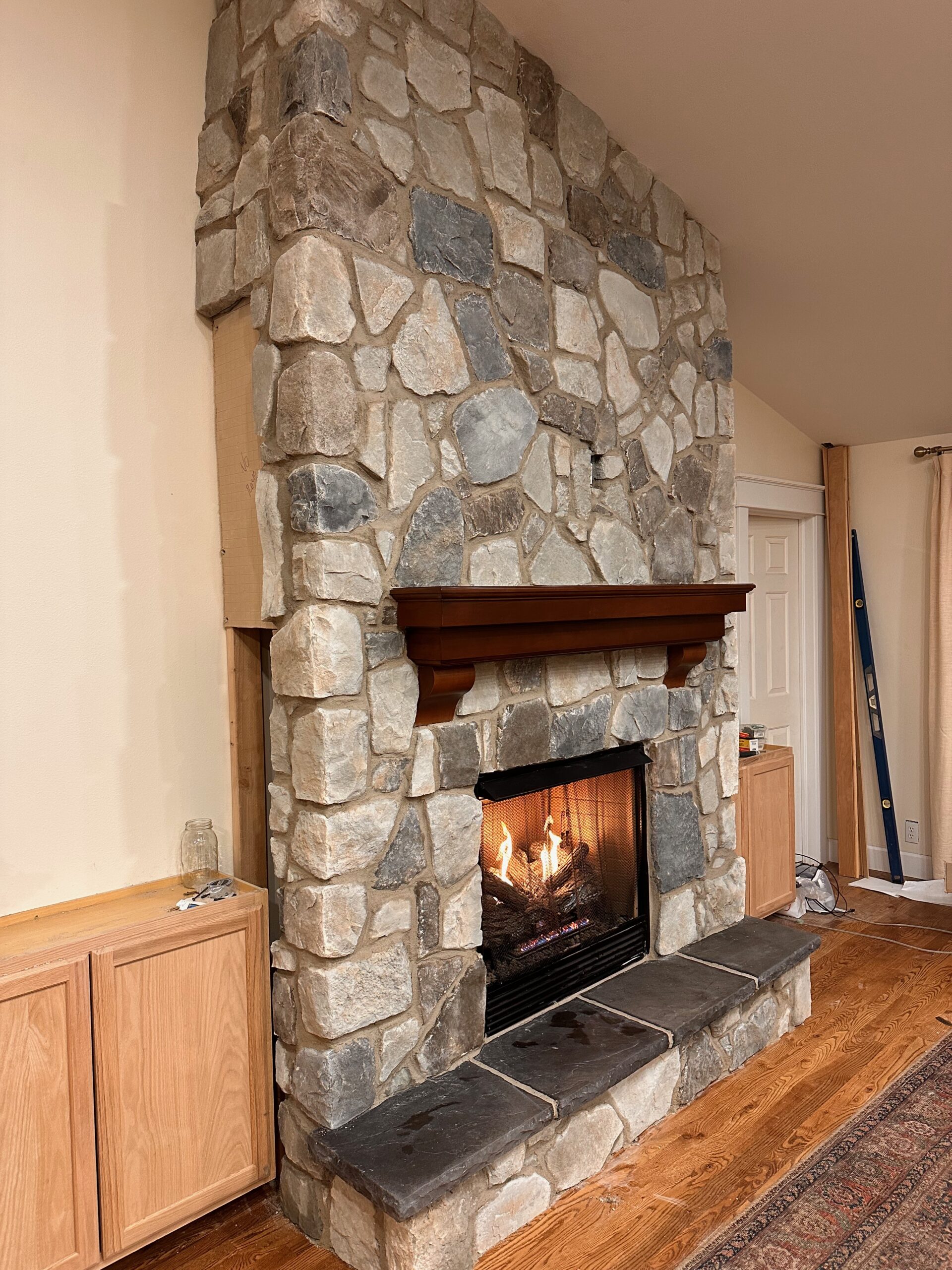 Tuck-pointing and repointing project