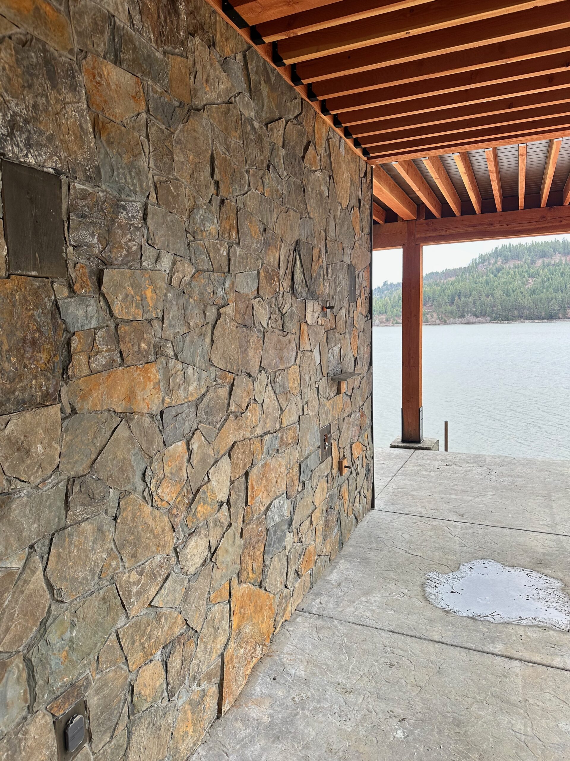 Masonry patio project Spokane